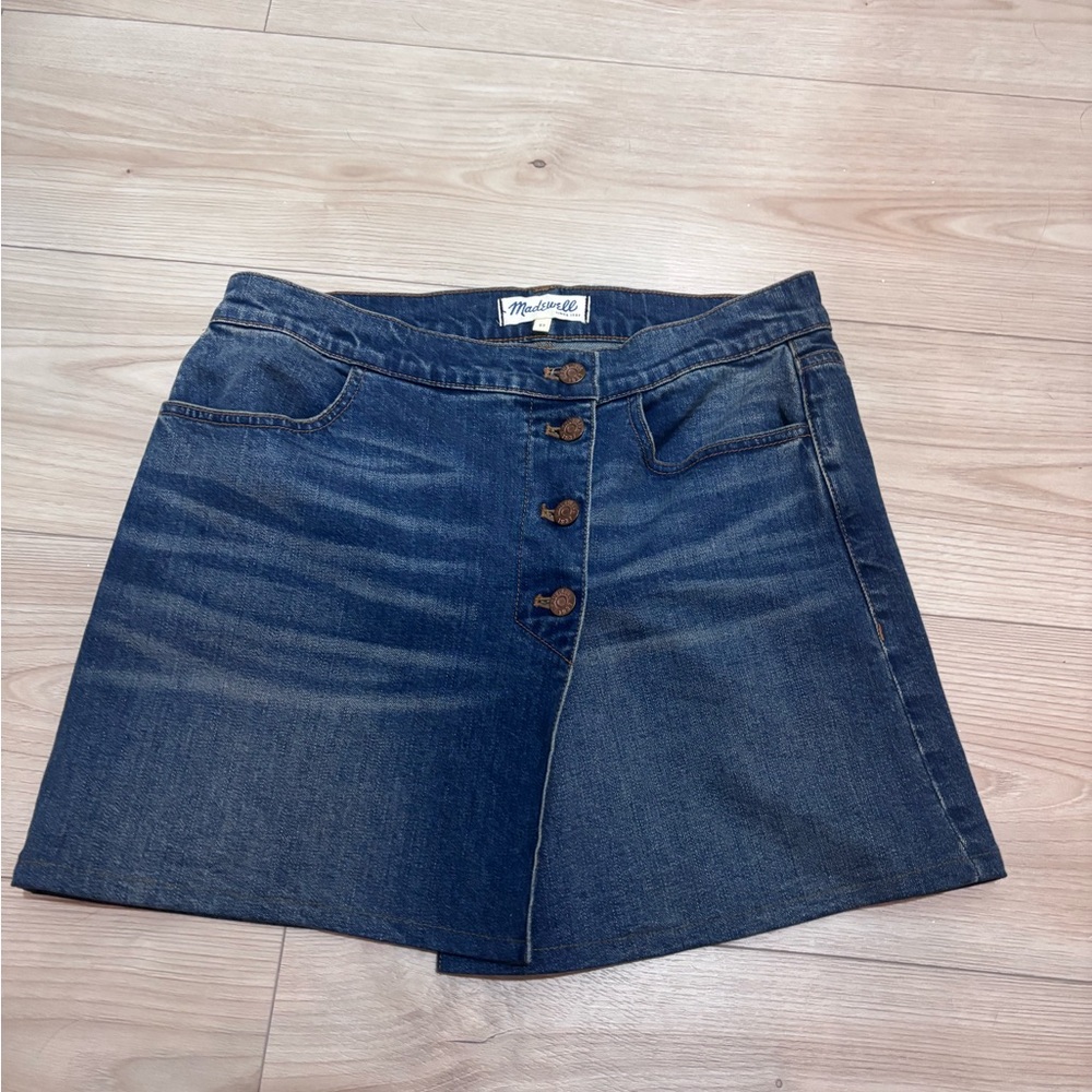 Blue Denim Skirt by Madewell